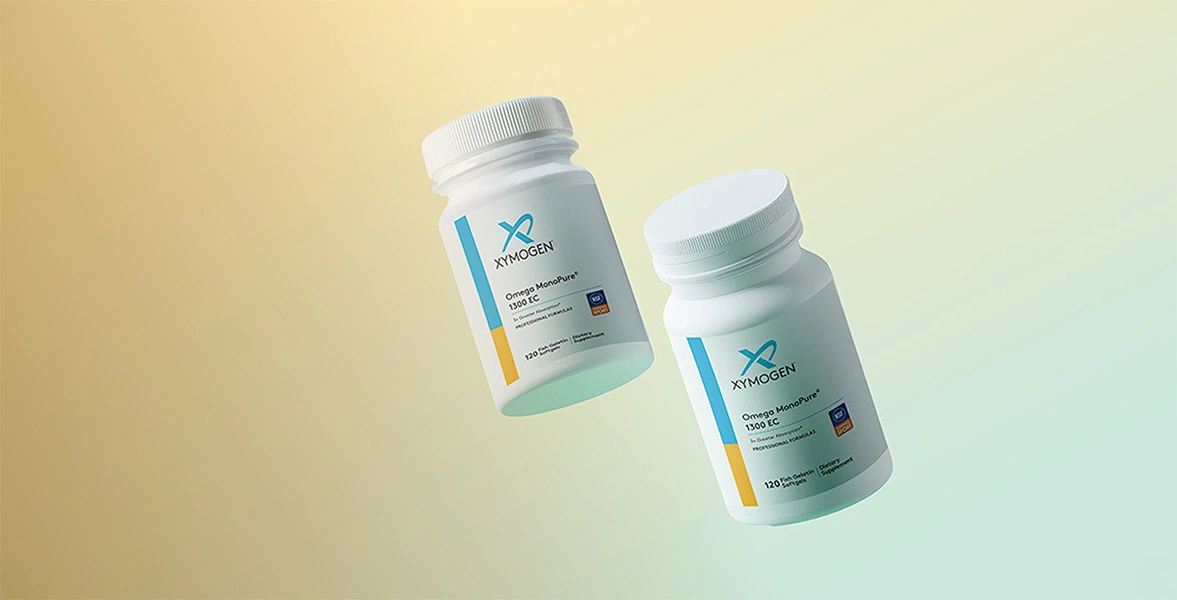Two 
                                            bottles of Omega MonoPure 1300 EC