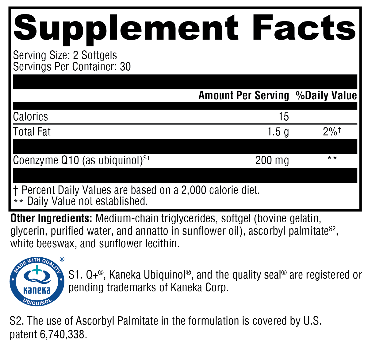 CoQmax Ubiquinol 60-SG - CoQ10 Supplement | Xymogen