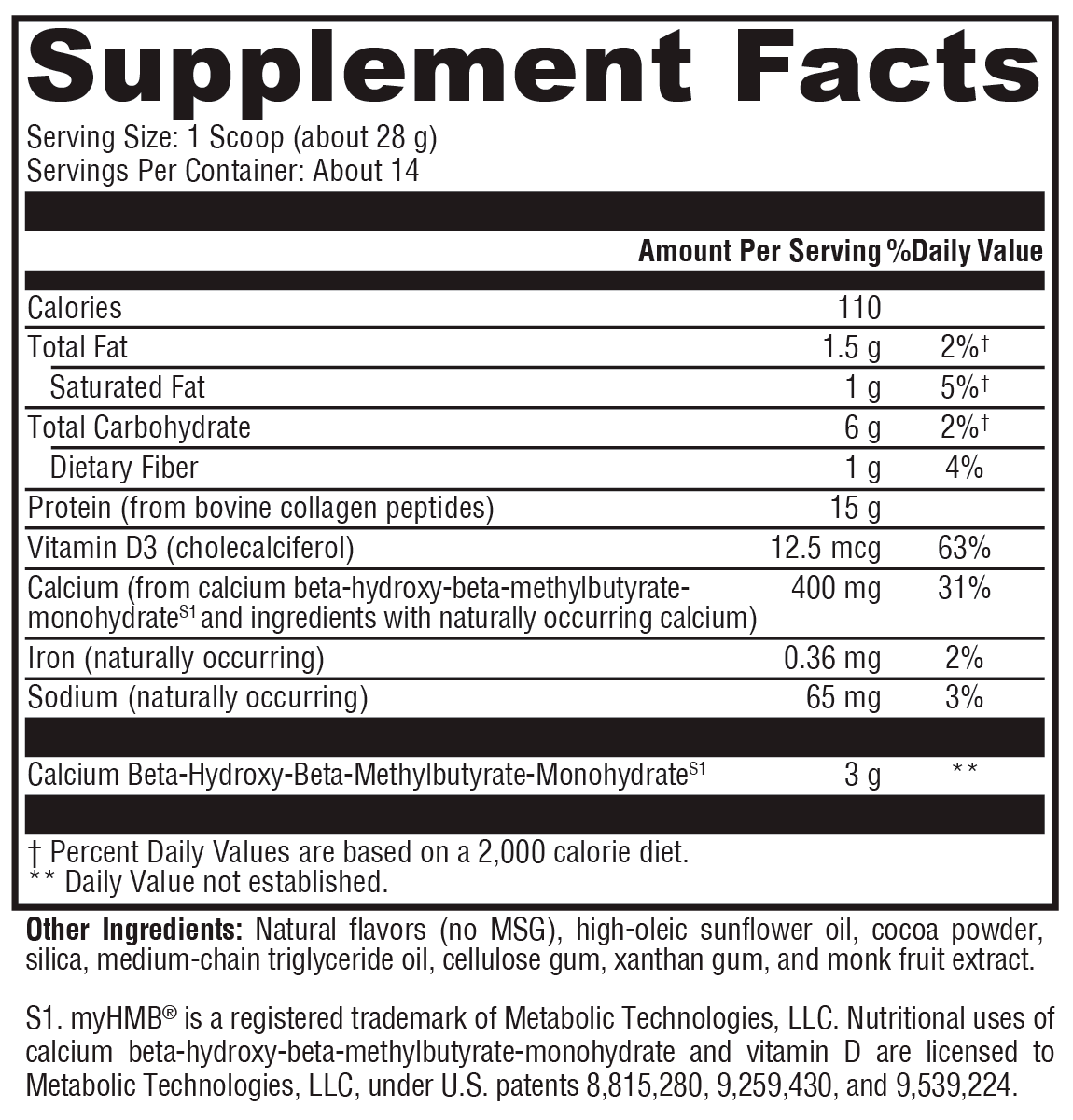 FIT Lean Food Collagen Peptides - Mocha Latte | Xymogen
