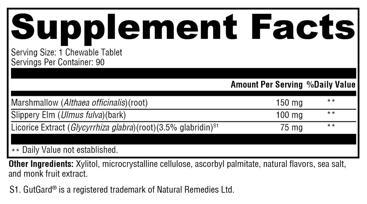 Supplement facts. For more information please call 1 (800) 647-6100