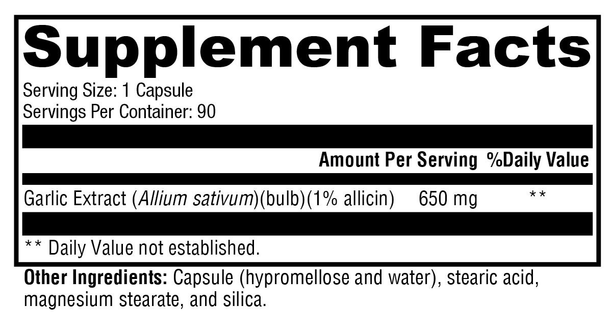 Supplement facts. For more information please call 1 (800) 647-6100