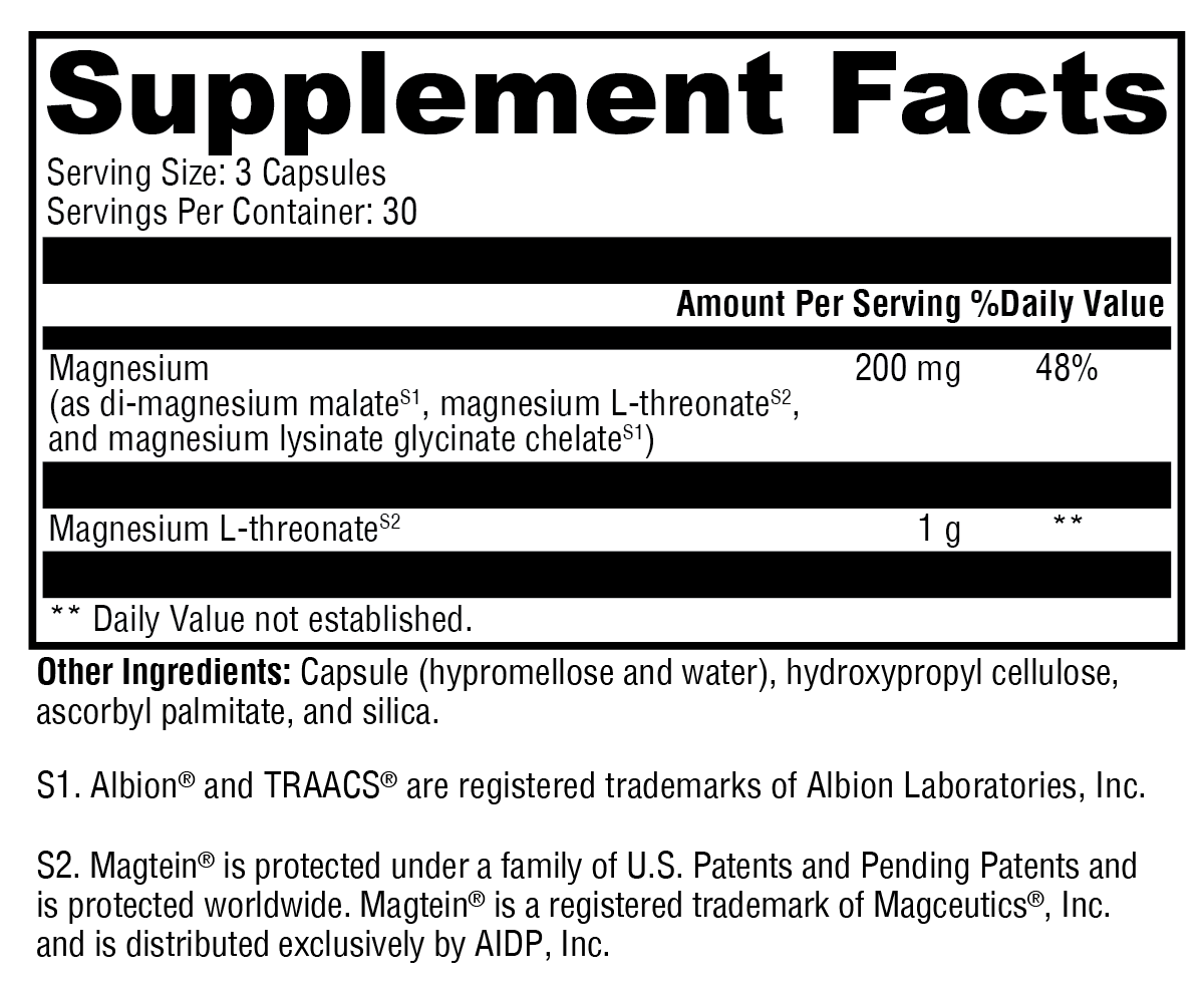 Supplement facts. For more information please call 1 (800) 647-6100