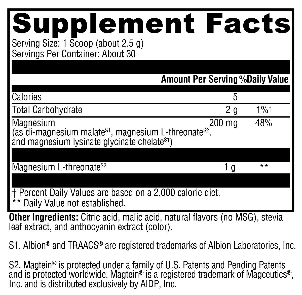 OptiMag Neuro 30 Sv - Magnesium Supplement Powder | Xymogen