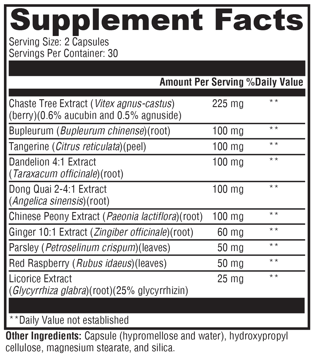 Supplement facts. For more information please call 1 (800) 647-6100