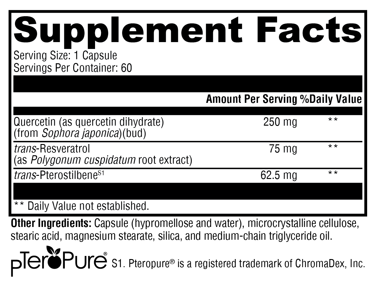 Supplement facts. For more information please call 1 (800) 647-6100