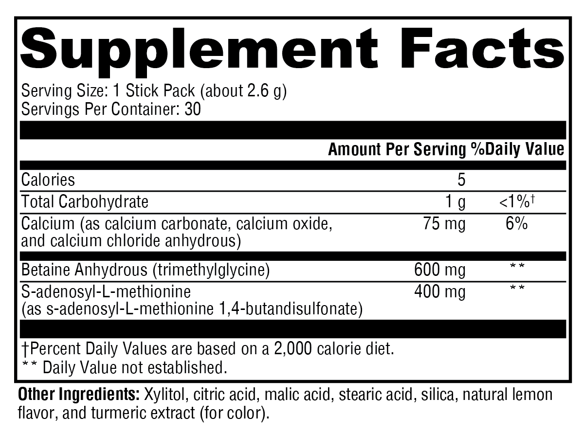Supplement facts. For more information please call 1 (800) 647-6100
