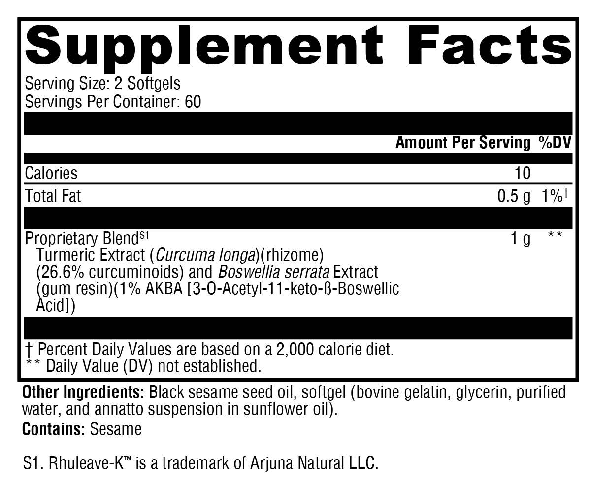 Supplement facts. For more information please call 1 (800) 647-6100