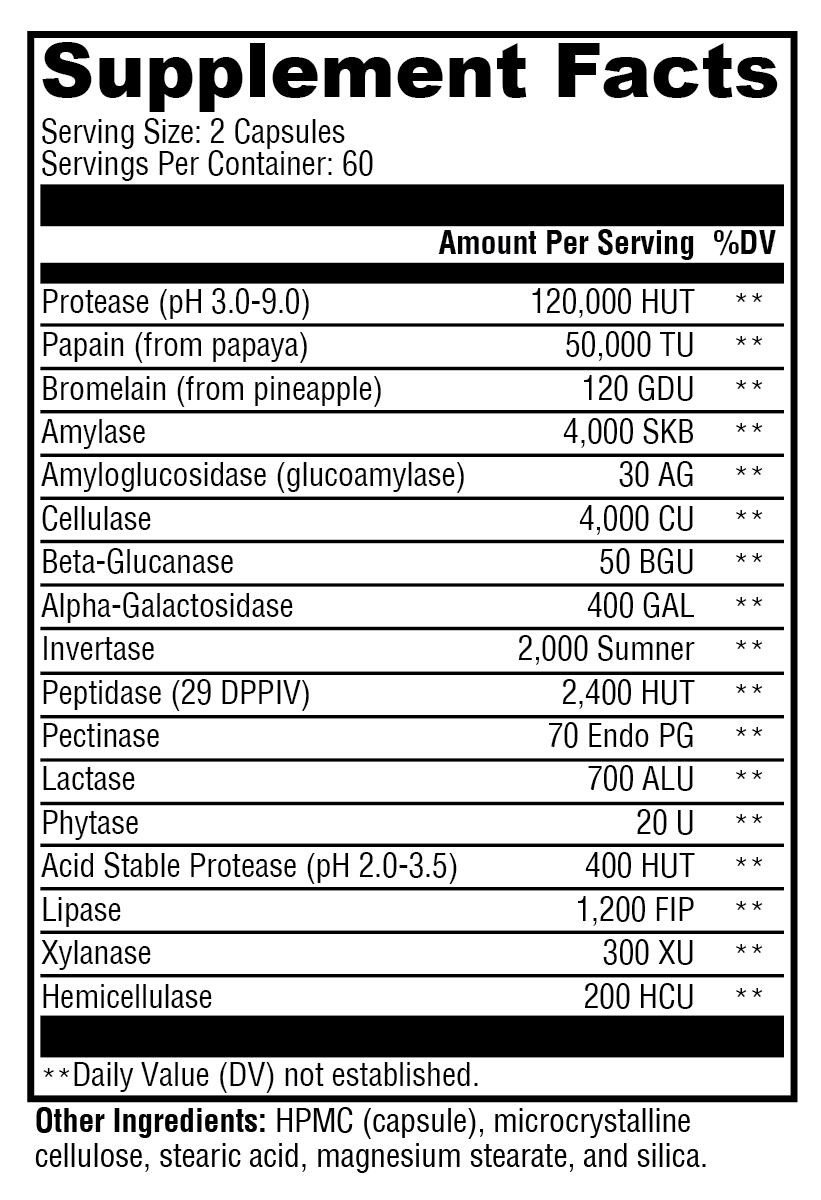 Supplement facts. For more information please call 1 (800) 647-6100